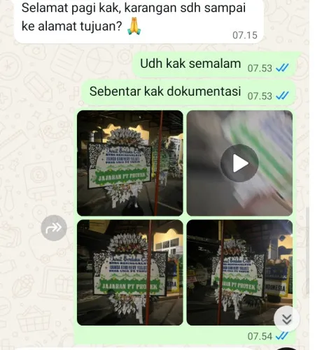 Pengiriman Papan Bunga Selamat Jagalan Jebres