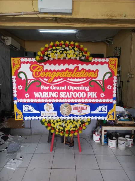 Papan Bunga Ucapan Selamat Jagalan Jebres